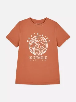 T-shirt z krótkim rękawem i nadrukiem