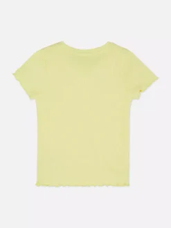 T-shirt z krótkim rękawem w prążki