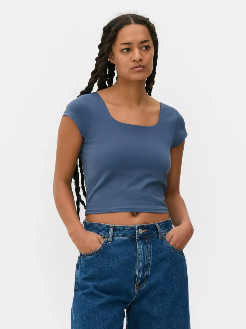 T-shirt z minirękawkami