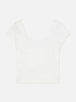 T-shirt z minirękawkami