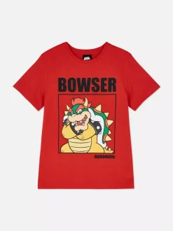 T-shirt z motywem Bowsera z Super Mario World