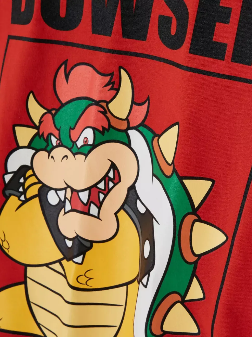 T-shirt z motywem Bowsera z Super Mario World