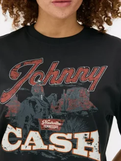 T-shirt z motywem Johnny'ego Casha