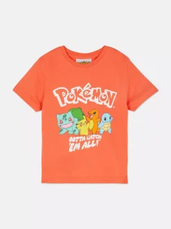 T-shirt z motywem Pokémon Kanto