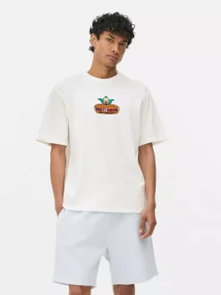 T-shirt z nadrukiem Krusty'ego z Simpsonów