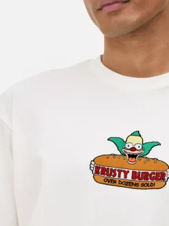 T-shirt z nadrukiem Krusty'ego z Simpsonów