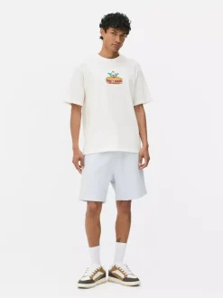 T-shirt z nadrukiem Krusty'ego z Simpsonów