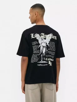 T-shirt z nadrukiem Los Angeles