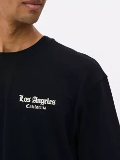 T-shirt z nadrukiem Los Angeles