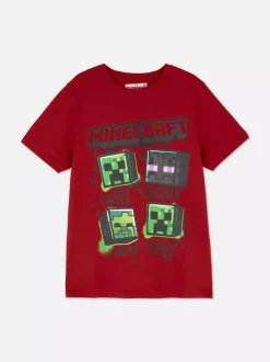 T-shirt z nadrukiem Minecraft