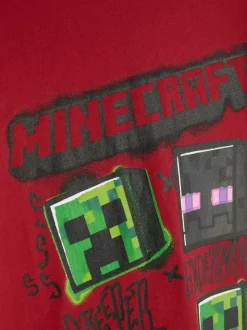 T-shirt z nadrukiem Minecraft