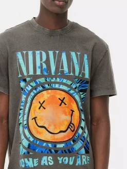 T-shirt z nadrukiem Nirvana, część zestawu