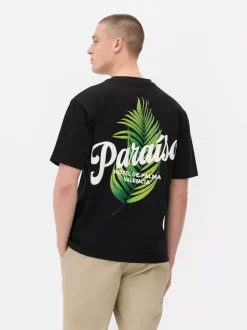 T-shirt z nadrukiem Paraiso