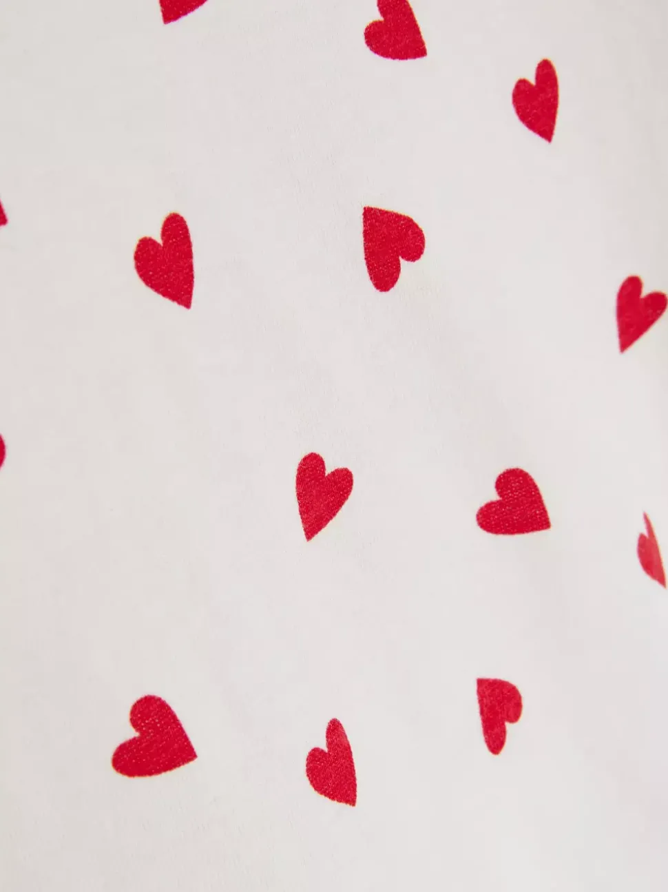 T-shirt z nadrukiem serca