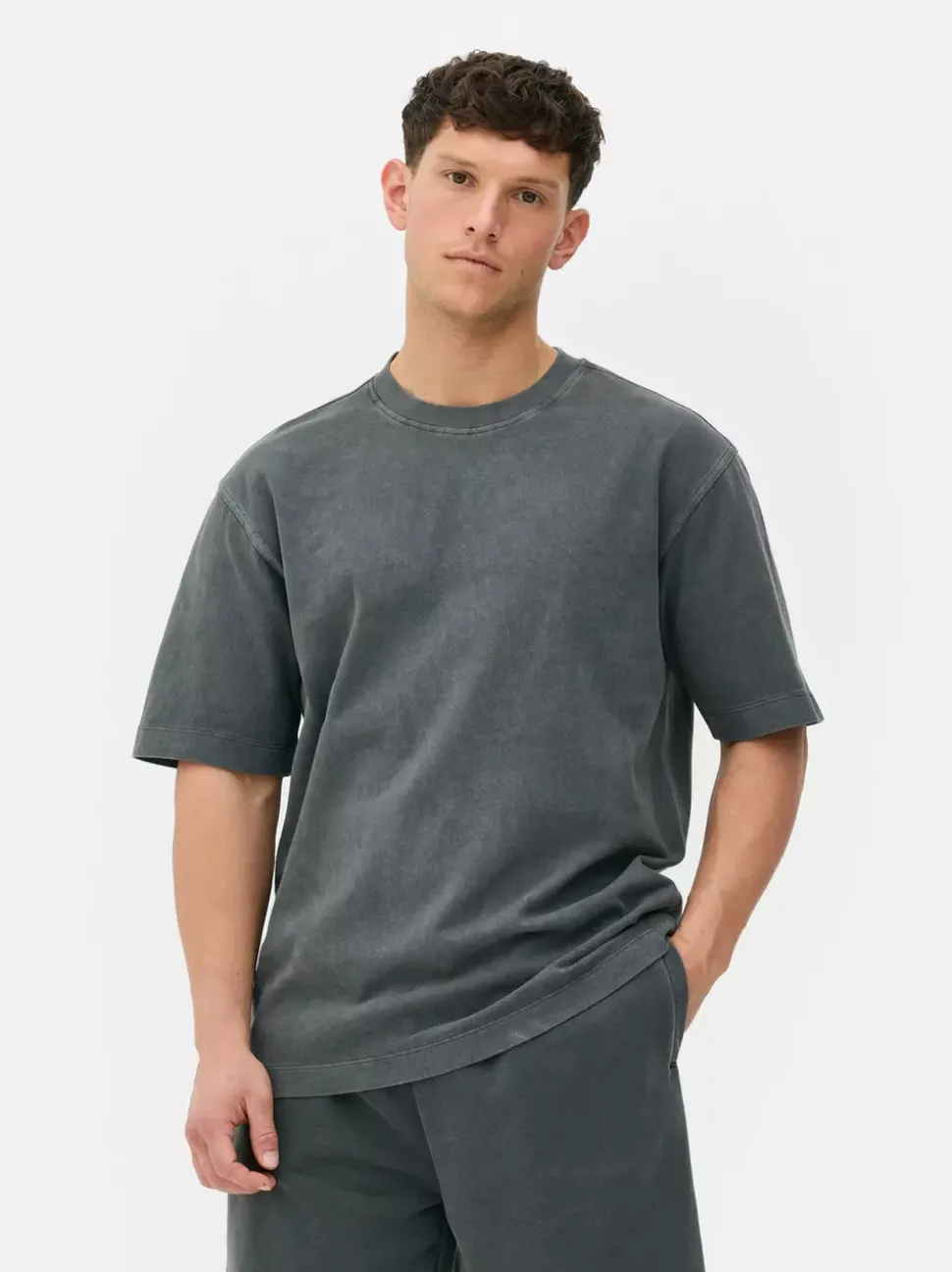 T-shirt z okrągłym dekoltem