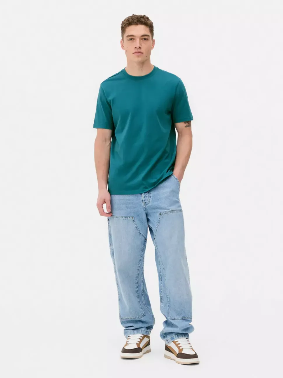 T-shirt z okrągłym dekoltem