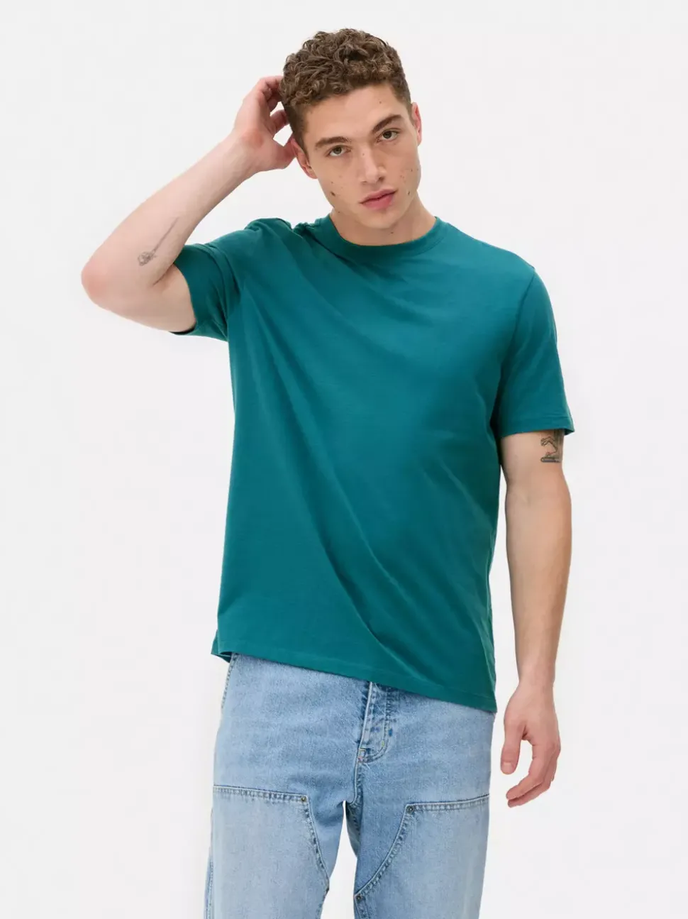 T-shirt z okrągłym dekoltem