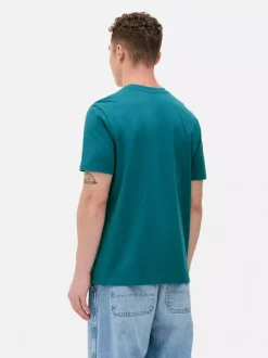 T-shirt z okrągłym dekoltem