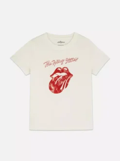 T-shirt z okrągłym dekoltem The Rolling Stones