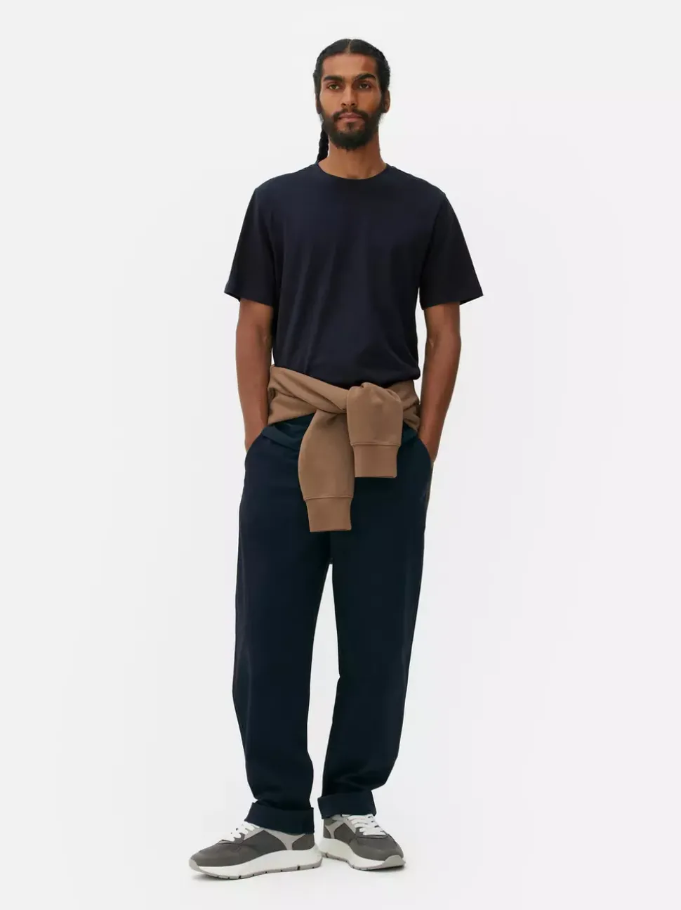 T-shirt z okrągłym dekoltem o regularnym kroju