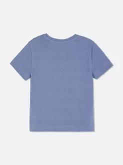 T-shirt z okrągłym dekoltem i teksturowanym motywem