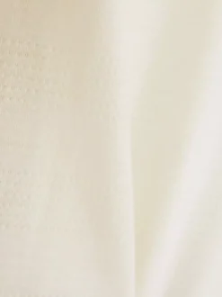 T-shirt z okrągłym dekoltem i teksturowanym motywem