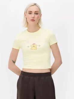 T-shirt z postacią Pompompurina z Hello Kitty