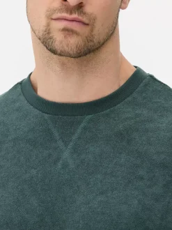 T-shirt z tkaniny frotte