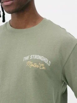 T-shirt z tygrysim nadrukiem The Stronghold