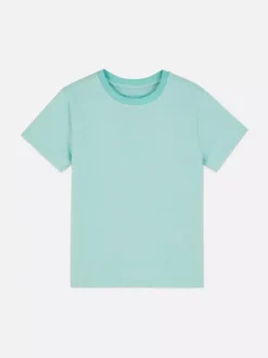 T-shirt ze wzorem w cienkie paski