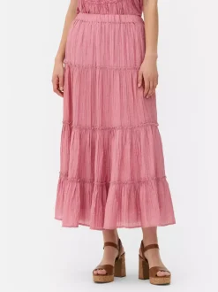 Warstwowa spódnica maxi