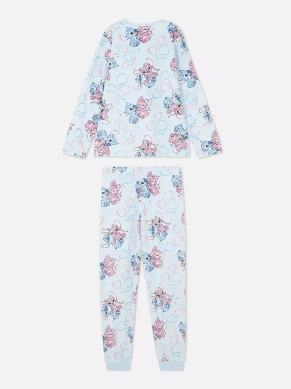 Welurowa piżama z motywem Sticha Disneya