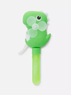 Wiatraczek na bańki mydlane z motywem dinozaura