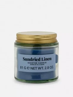 Świeca zapachowa w małym słoiczku z pokrywką