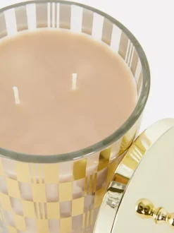 Świeca zapachowa w ozdobnym słoiczku