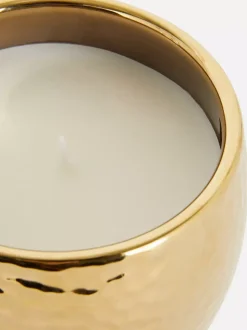 Świeca zapachowa w pojemniku z efektem młotkowania