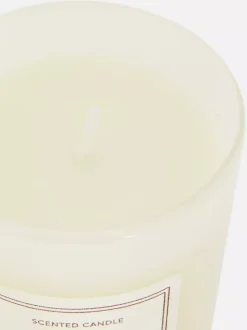 Świeca zapachowa w pojemniku z matowego szkła