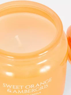 Świeca zapachowa w słoiku z pokrywką