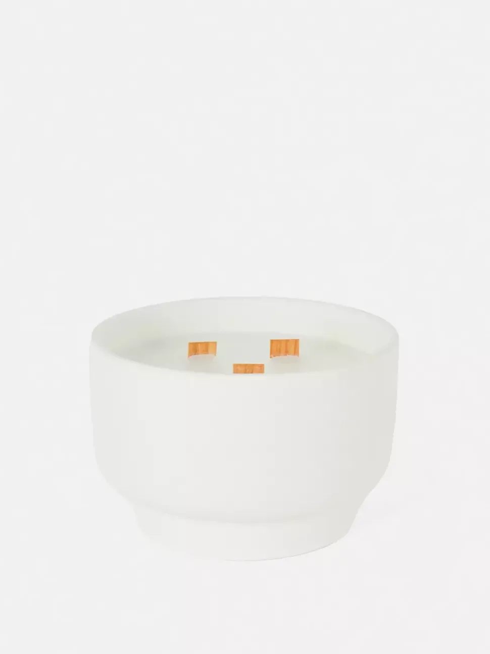 Świeca zapachowa z 3 knotami w ceramicznym słoiku