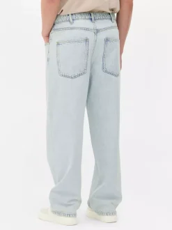 Workowate spodnie jeansowe