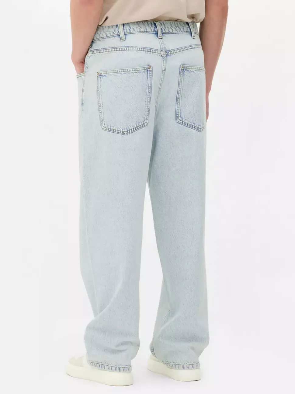 Workowate spodnie jeansowe