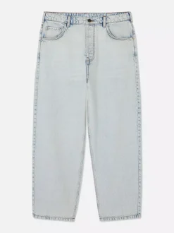 Workowate spodnie jeansowe