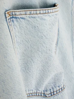 Workowate spodnie jeansowe