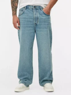 Workowate spodnie jeansowe