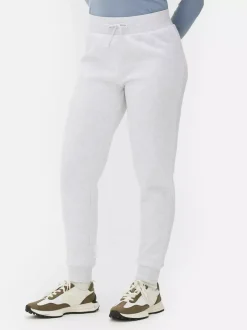 Wąskie spodnie dresowe ściągane sznurkiem