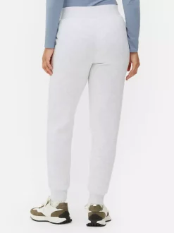 Wąskie spodnie dresowe ściągane sznurkiem