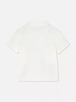 Wyszywana koszula z krótkim rękawem