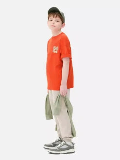 Wyszywany T-shirt SK8