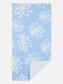 Wzorzysty ręcznik plażowy