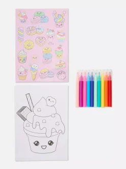 Zapachowy zestaw do kolorowania z deserowym motywem